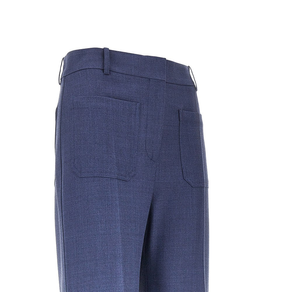 VICTORIA BECKHAM 8 alina wool-blend pants