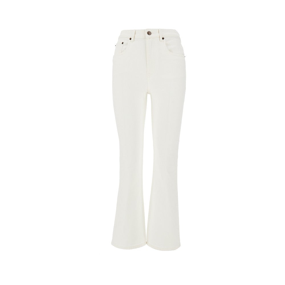 TORY BURCH 29 stretch denim flared cropped jeans