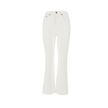 TORY BURCH 29 stretch denim flared cropped jeans
