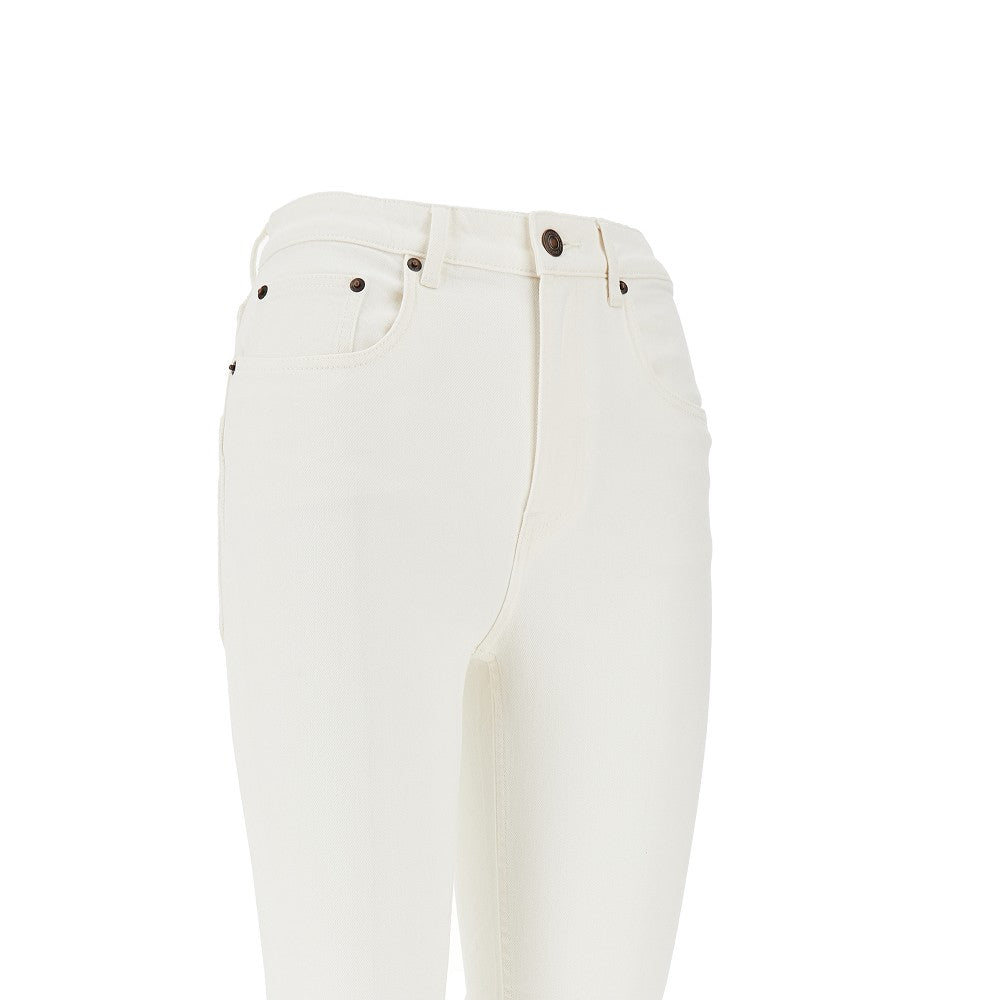 TORY BURCH 29 stretch denim flared cropped jeans