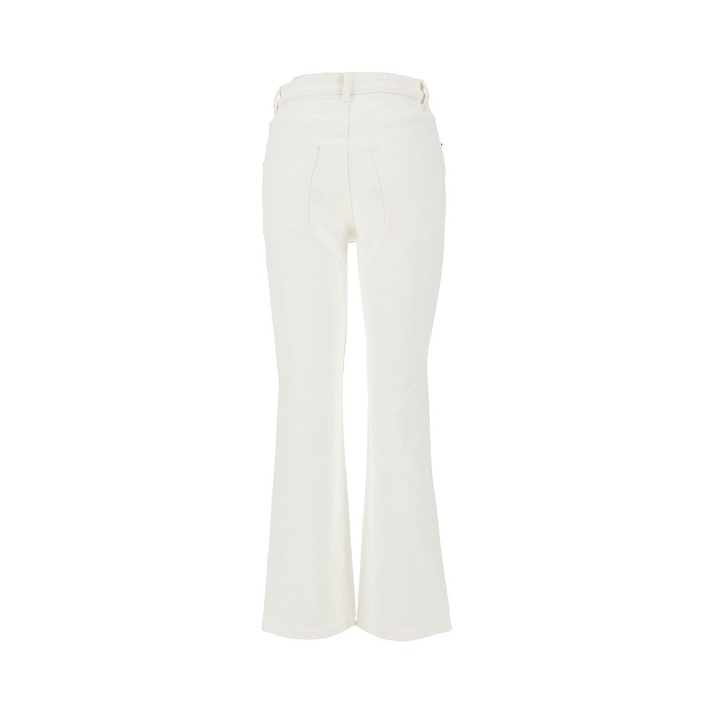 TORY BURCH 29 stretch denim flared cropped jeans