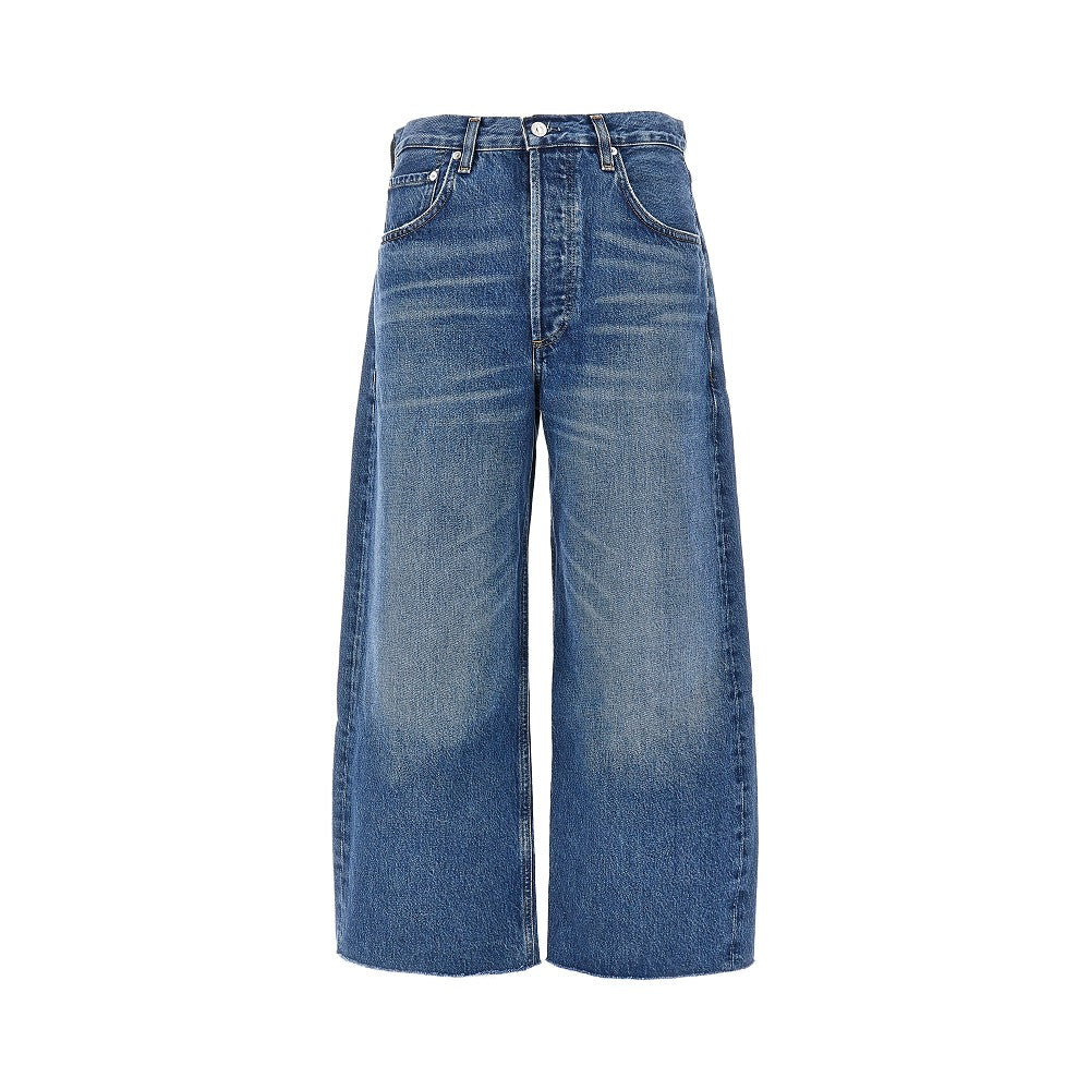 CITIZENS OF HUMANITY 28 ayla raw hem crop jeans