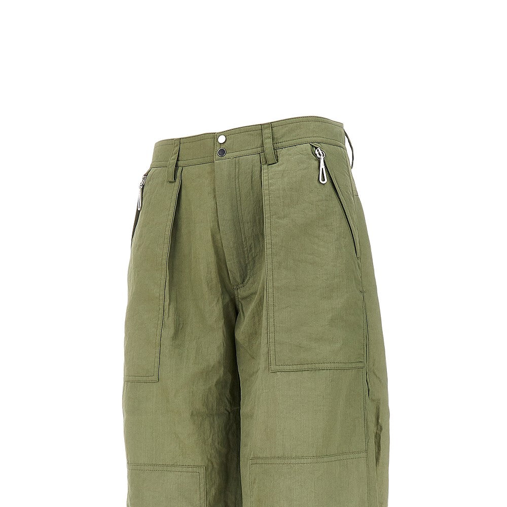 RABANNE 36 nylon parachute pants