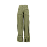 RABANNE 36 nylon parachute pants