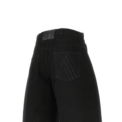 THE ATTICO 26 cropped wide leg jeans