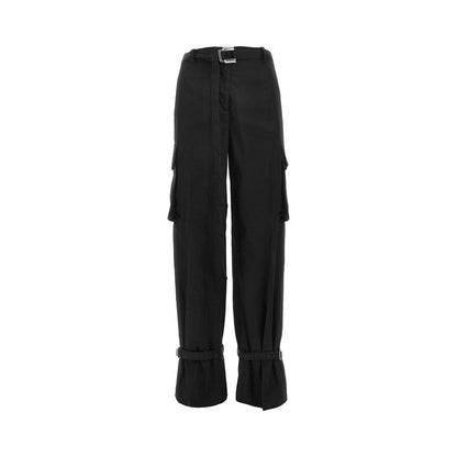 THE ATTICO 38 twill cargo pants