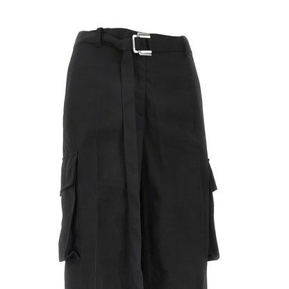 THE ATTICO 38 twill cargo pants