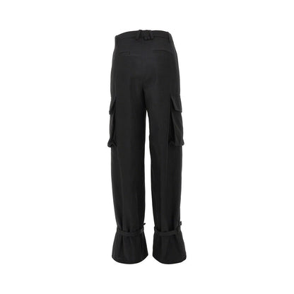 THE ATTICO 38 twill cargo pants