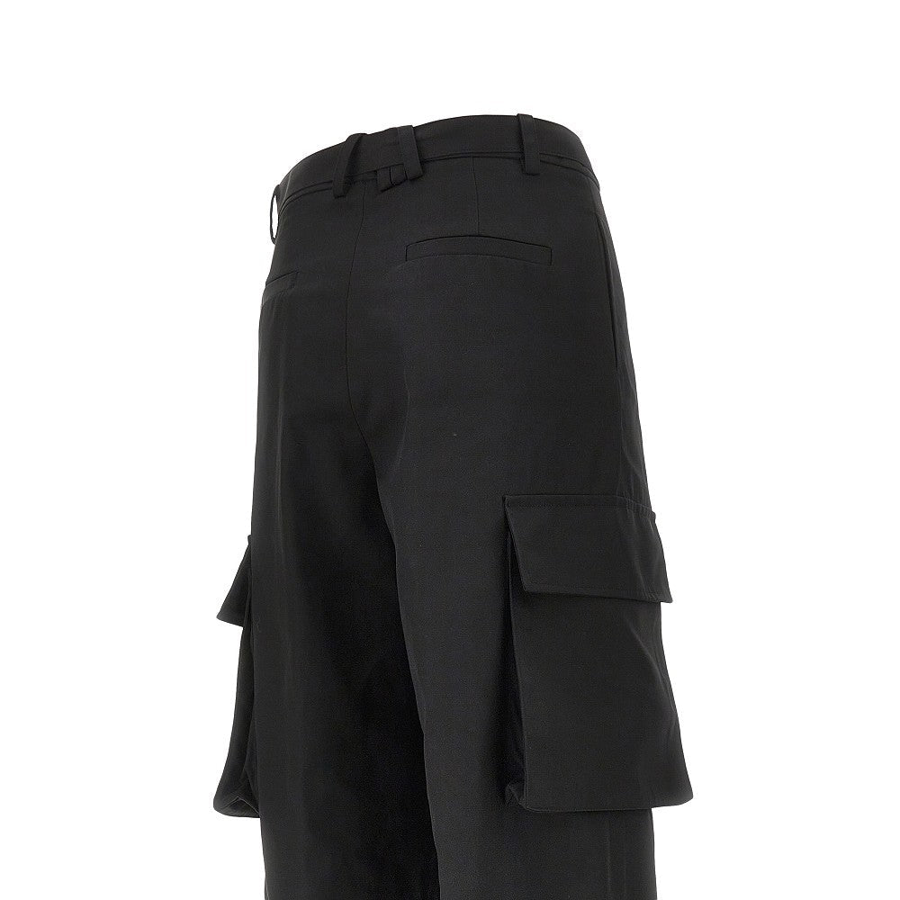 THE ATTICO 38 twill cargo pants