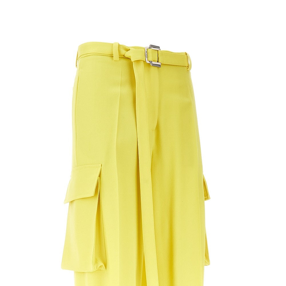 THE ATTICO 40 twill cargo pants