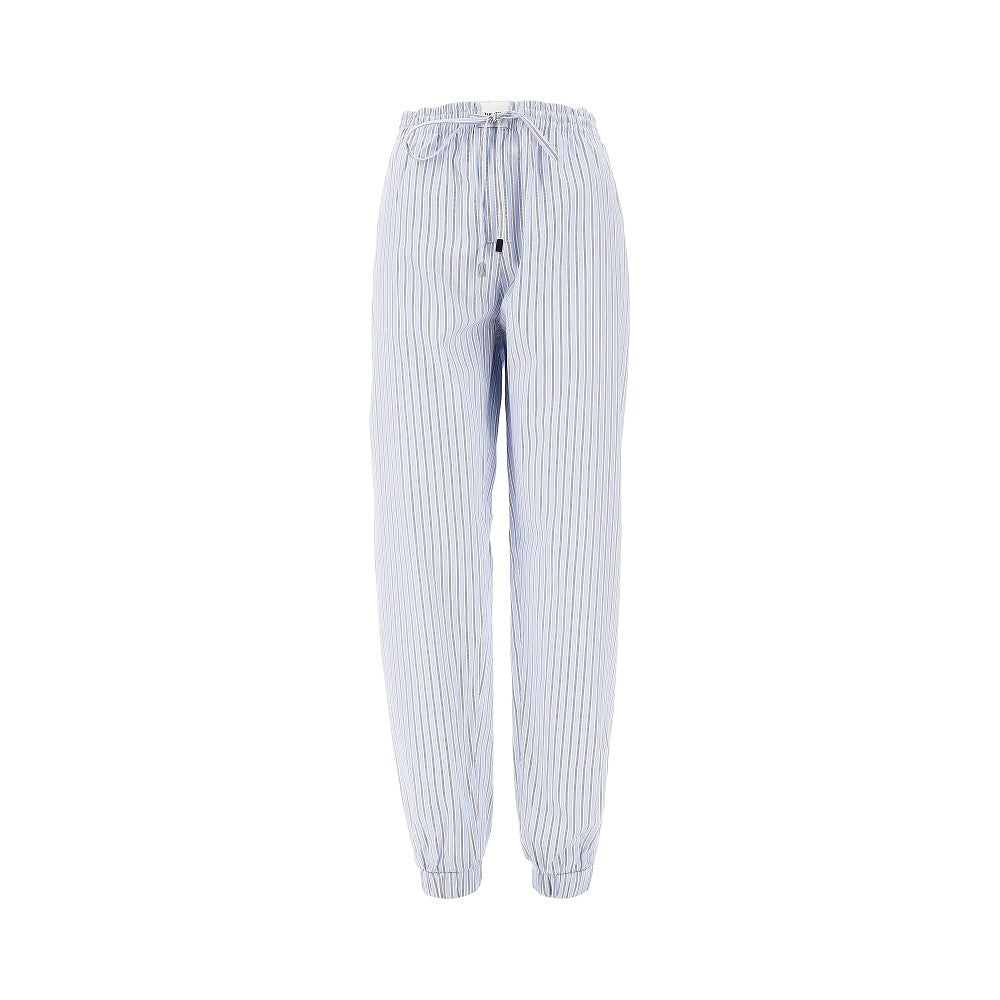 THE ATTICO 42 striped poplin shirt