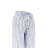 THE ATTICO 42 striped poplin shirt