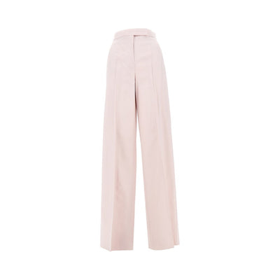 wool and silk tailored pants