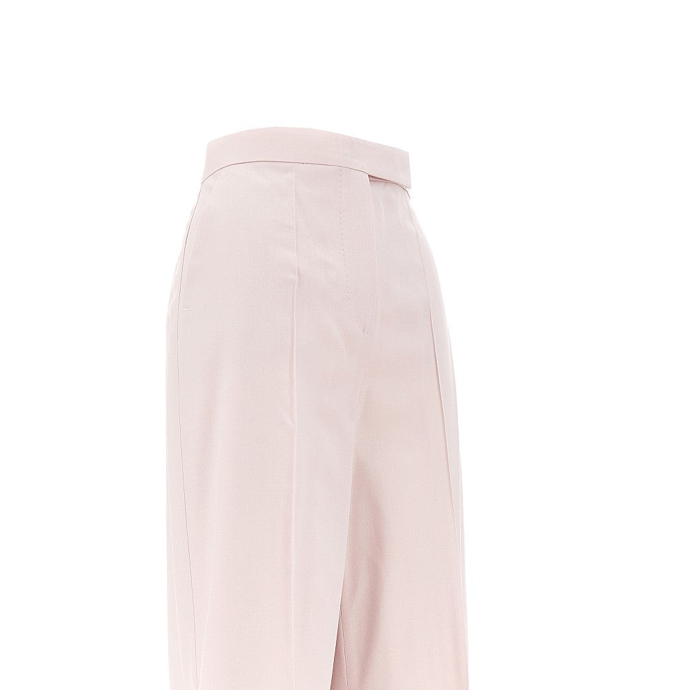 wool and silk tailored pants