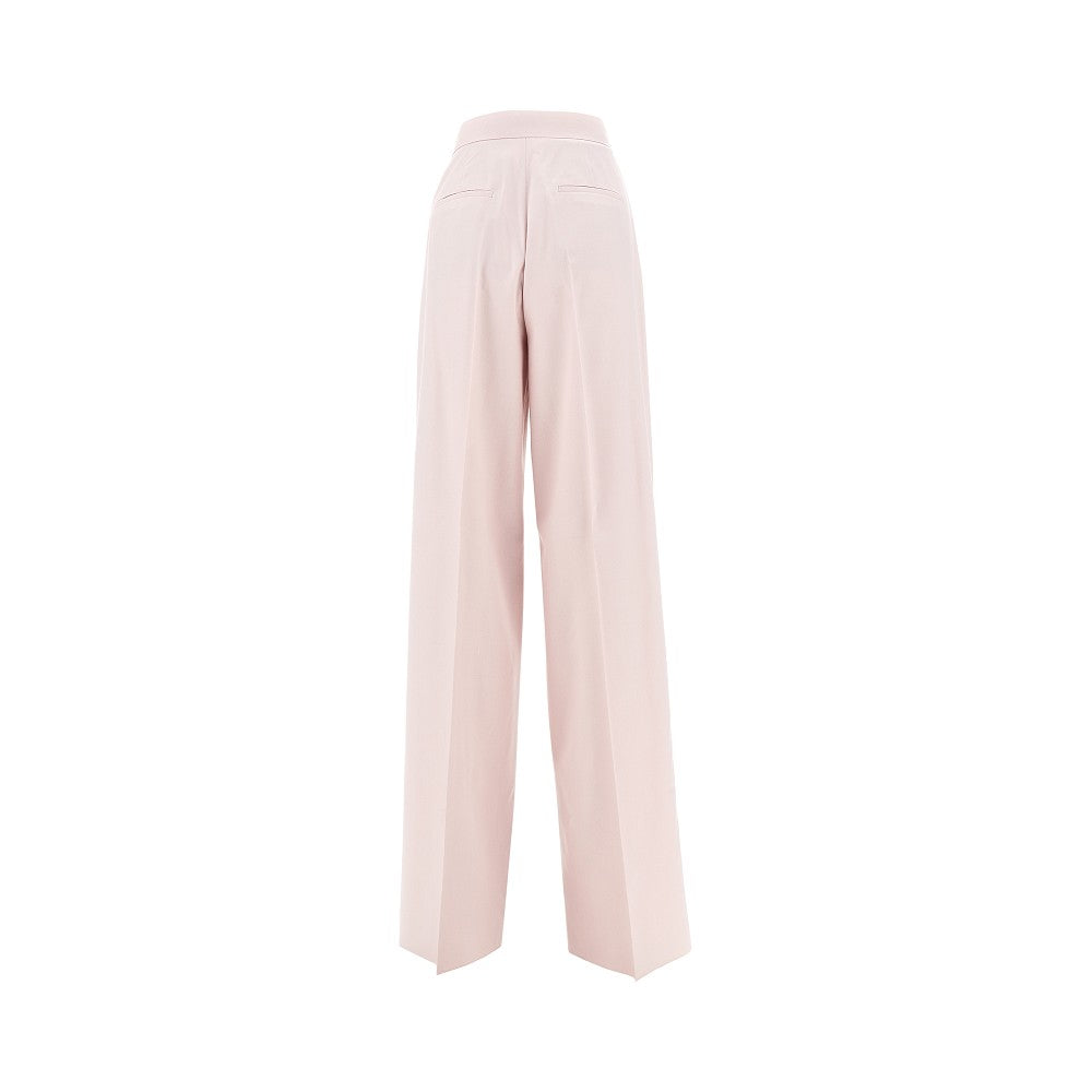 wool and silk tailored pants