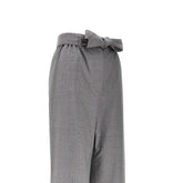 MAX MARA 40 wool parachute pants with belt