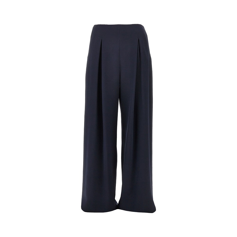 MAX MARA 44 stretch silk wide pants