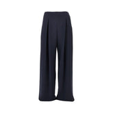 MAX MARA 44 stretch silk wide pants