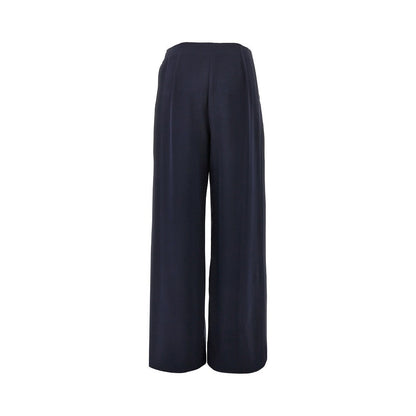 MAX MARA 44 stretch silk wide pants