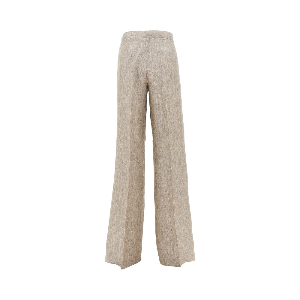 chevron linen batavia pants