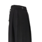 SPORTMAX 40 wide leg wool pants with darts