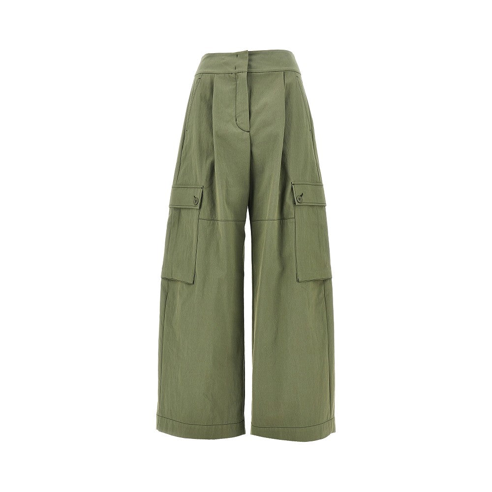 MAX MARA WEEKEND 42 gabardine cargo pants