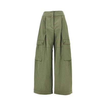 MAX MARA WEEKEND 42 gabardine cargo pants