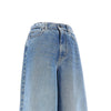wide leg jeans with elasticated waist