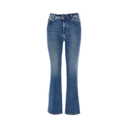 MAX MARA WEEKEND 38 stretch denim cropped jeans