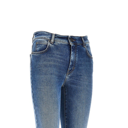 MAX MARA WEEKEND 38 stretch denim cropped jeans