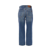 MAX MARA WEEKEND 44 cropped jeans with beads embroidery