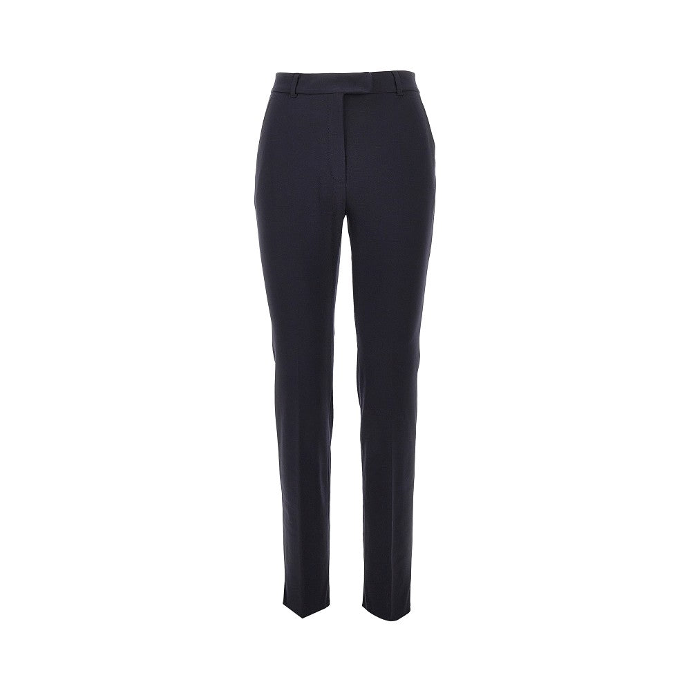 stretch jersey cigarette pants