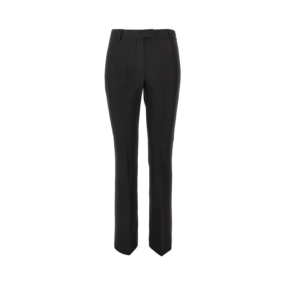 cotton and viscosa cropped pants