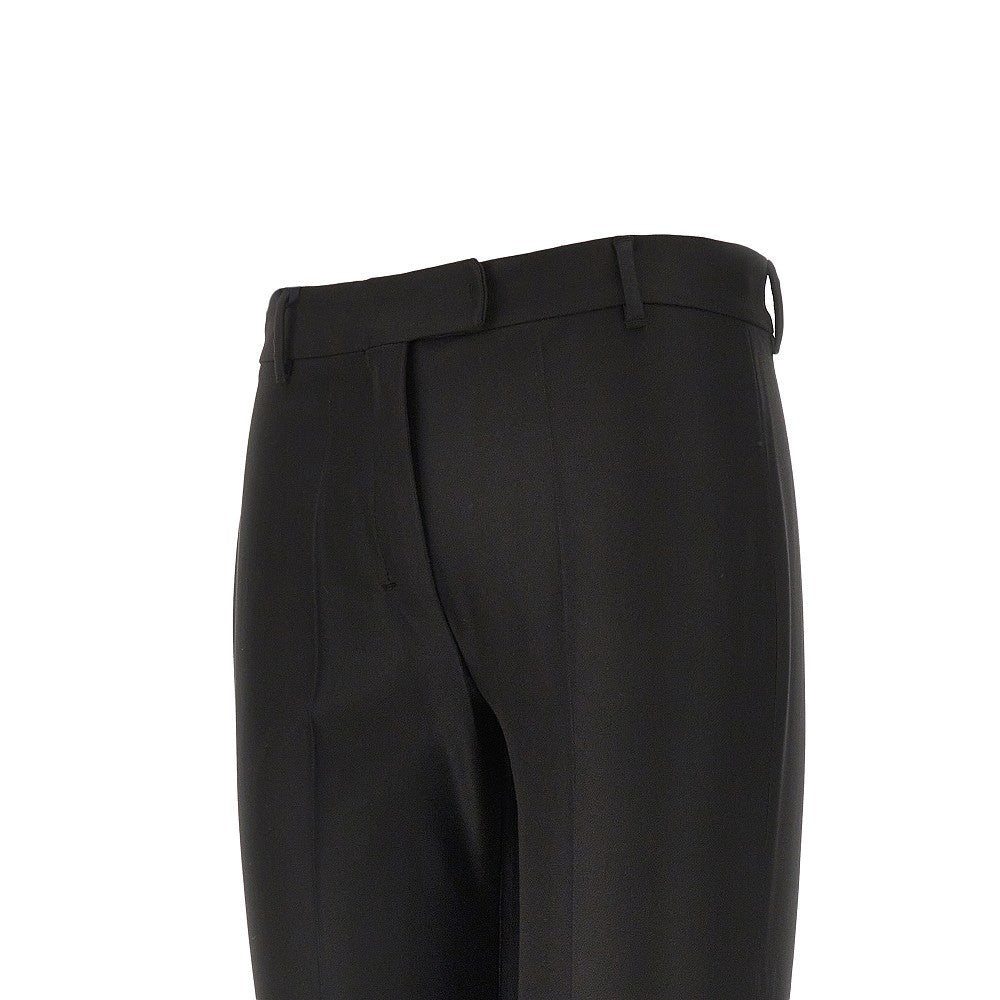 cotton and viscosa cropped pants