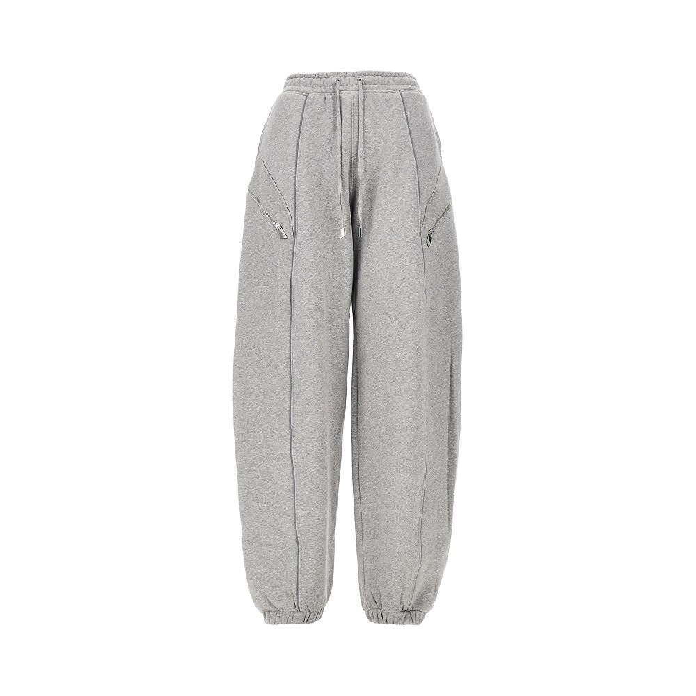 mélange cotton jogging pants
