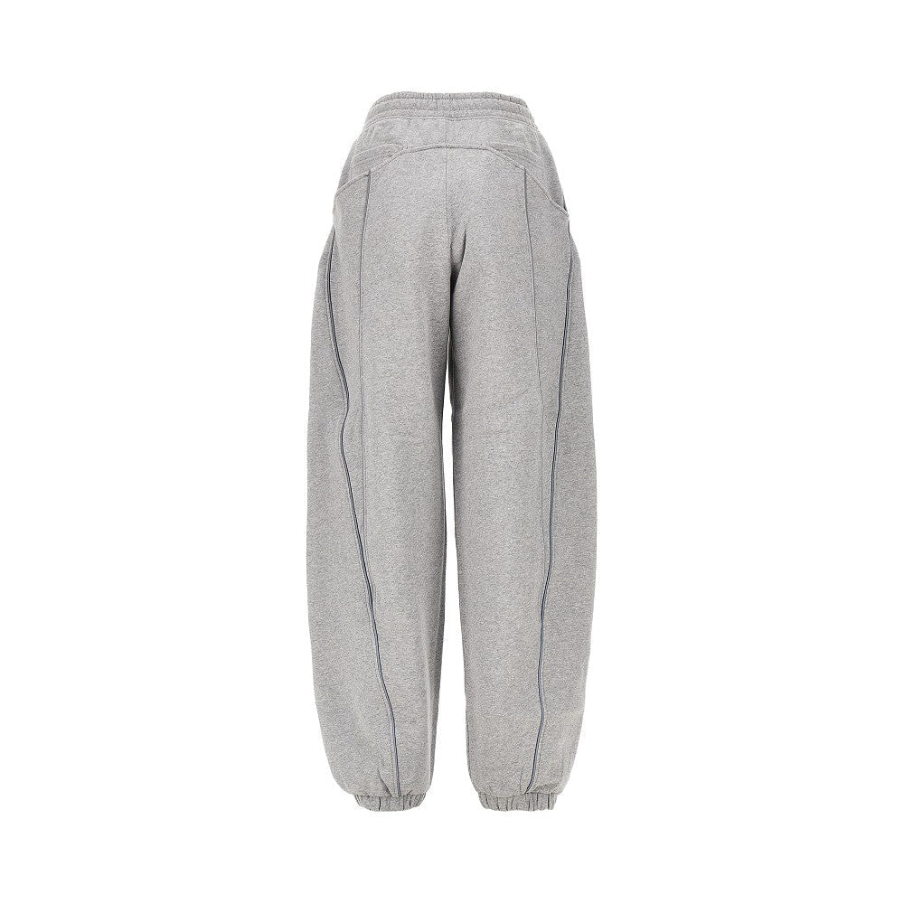 mélange cotton jogging pants