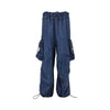 washed cotton cargo pants
