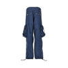 washed cotton cargo pants