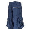 washed cotton cargo pants