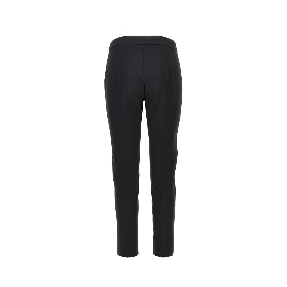 viscose-blend jersey pants