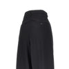 virgin wool wide-leg pants