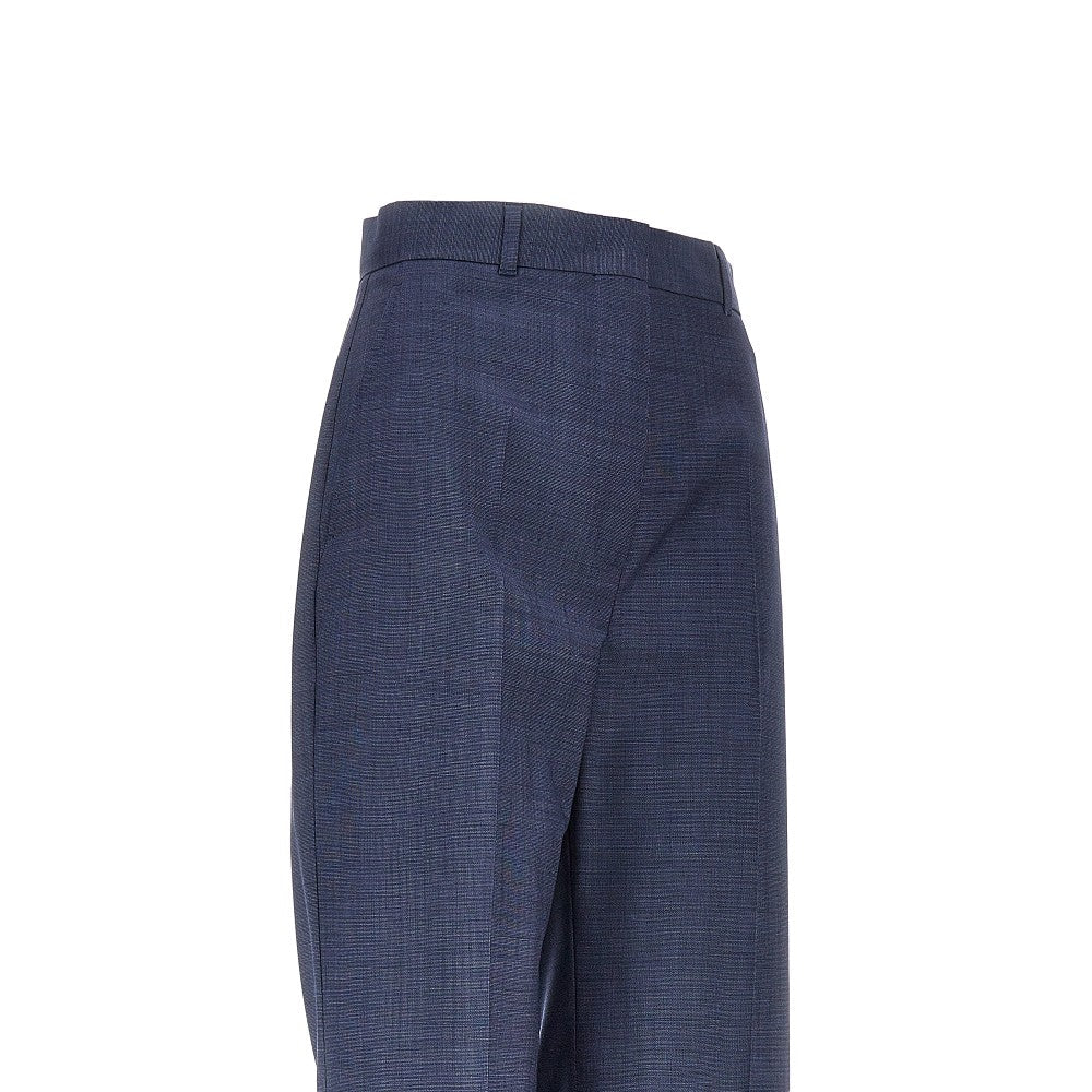 virgin wool tailored pants