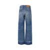 raw-cut hem jeans