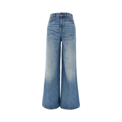 wide-leg jeans