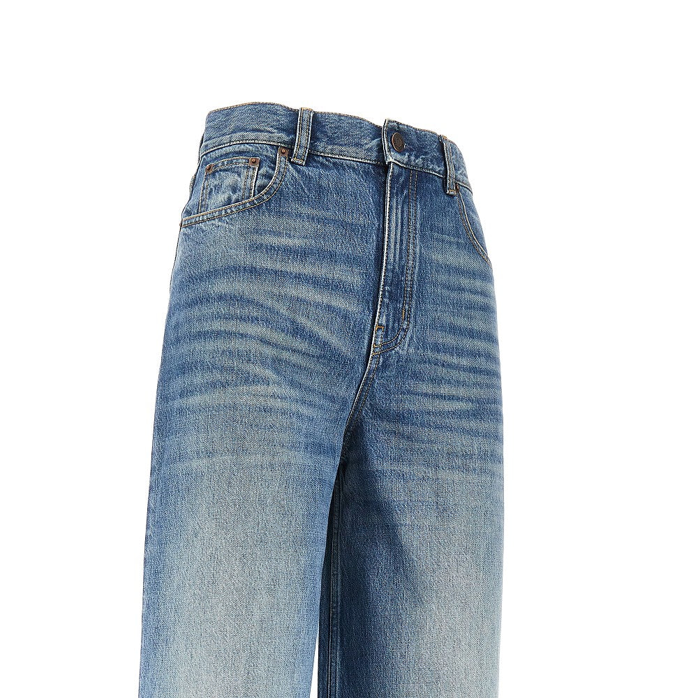 wide-leg jeans