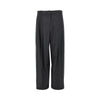 august pleated flannel pants