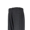 august pleated flannel pants