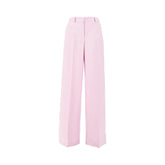 MSGM 40 canvas wide leg tailored pants