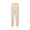 canvas cropped straight leg pants