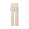 canvas cropped straight leg pants